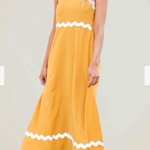 ECOWISH Summee Dress Long Beach Maxi Dress Small